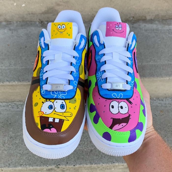 nike air force spongebob